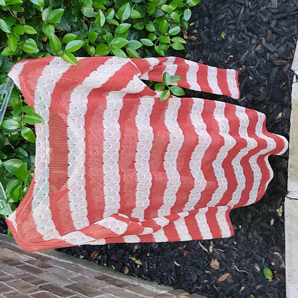 Nwot Orange spring sweater - Picture 4 of 5